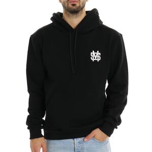 FELPA RICAMO NERO